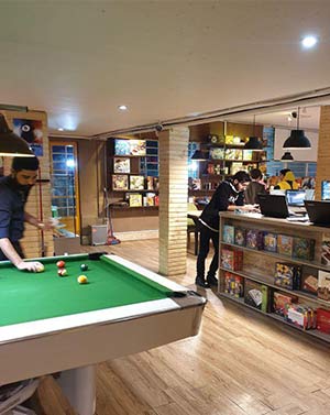 کافه بازی لول آپ