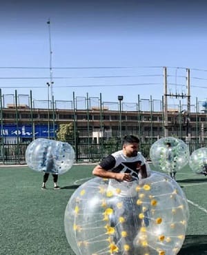 فوتبال حبابی باشگاه سرخپوشان